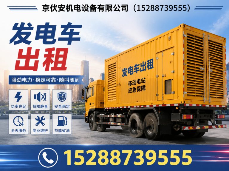 阿勒泰发电机出租展示图