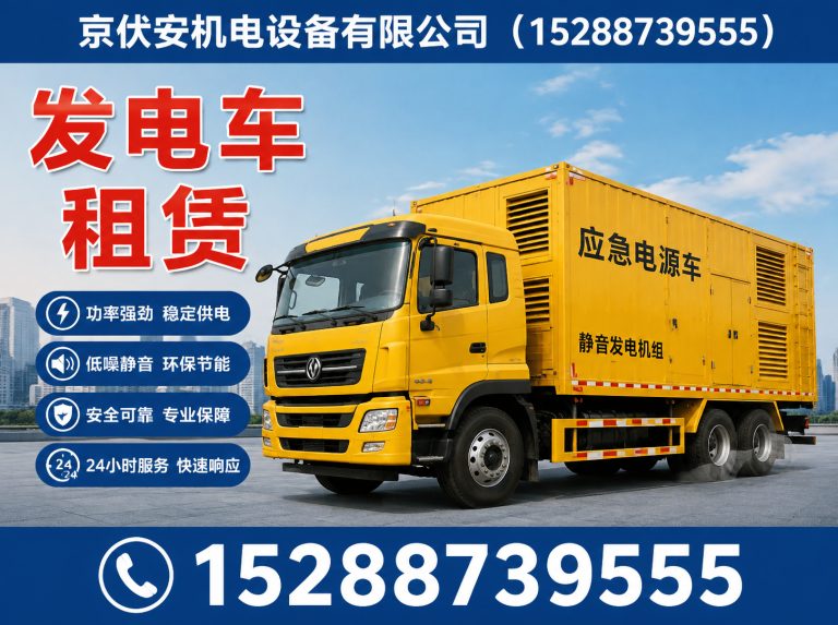 阿勒泰静音发电车租赁展示图